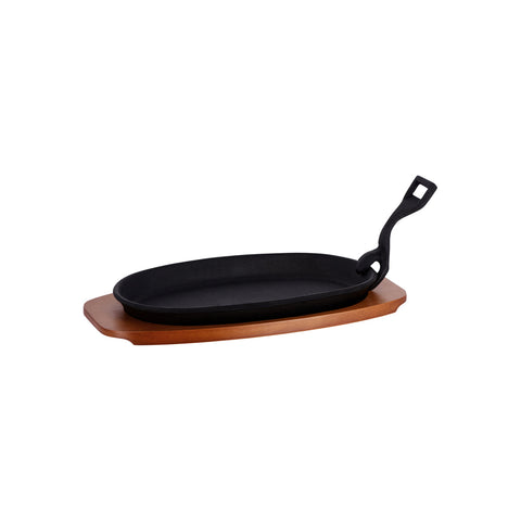 04120 Chef Inox Cast Iron Steak Sizzler 240x140mm