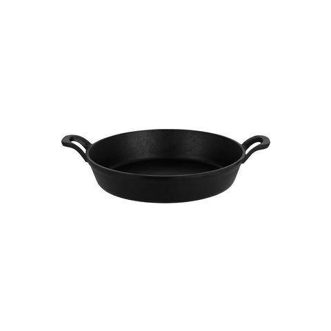 04642 Chef Inox Cast Iron Round Gratin w/ Handles 220x45mm