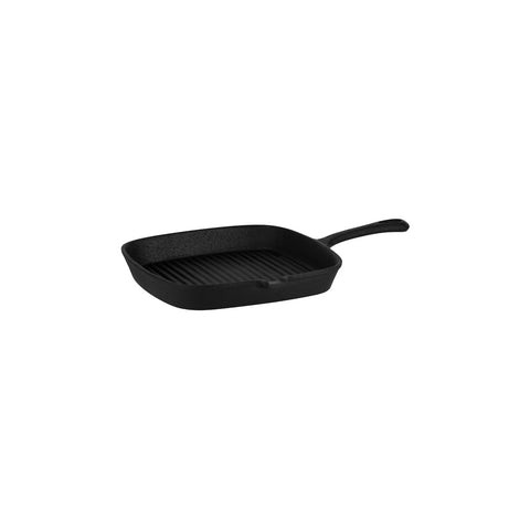 04650 Chef Inox Cast Iron Square Skillet 230x230x35mm
