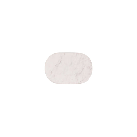 04750 Chef Inox Serve Marble Oval Platter 250x170x15mm