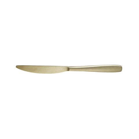 158072 Stockholm Champagne Cutlery Table Knife 240mm