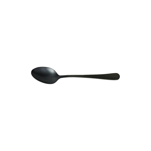 19053 Miami Black Cutlery Dessert Spoon 184mm CH May Catering Supplies