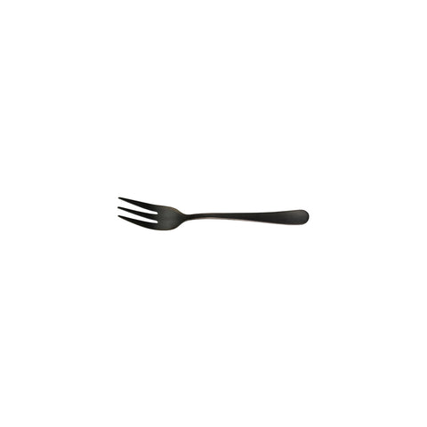 19058 Miami Black Cutlery Cake Fork 143mm CH May Catering Supplies