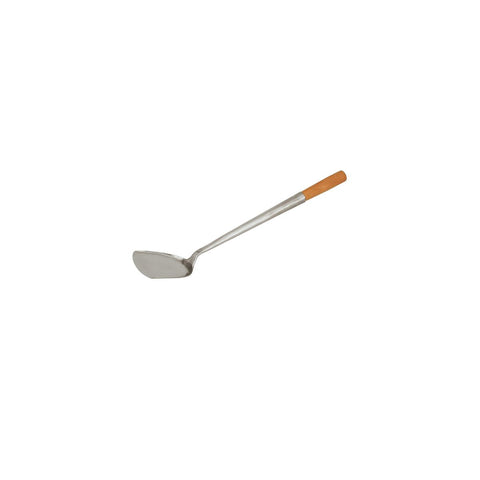 21013 Chinese Cooking Utensils Spatula w/ Wood Handle 127x127mm