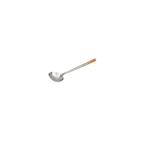 21020 Chinese Cooking Utensils Ladle w/ Wood Handle 100x100mm