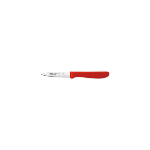 250003 Arcos Gènova Knives Paring Knife Straight Blade Red 85mm