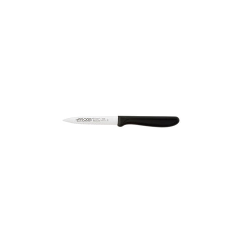 250221 Arcos Gènova Knives Paring Knife Serrated Blade Black 100mm