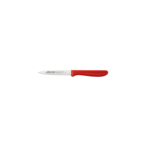 250223 Arcos Gènova Knives Paring Knife Serrated Blade Red 100mm