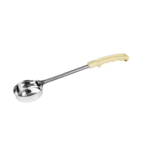 36973 Spoodles / Portion Control Perforated Spoodle w/ Yellow Handle 90ml