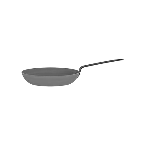 37128 Chef Inox Steel Frypans Black Steel Frypan 280x50mm
