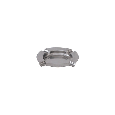 40050 Ashtrays Round Ashtray Stainless Steel 125mm