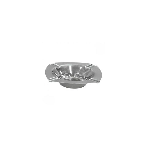 40051 Ashtrays Round Deep Ashtray Stainless Steel 125mm