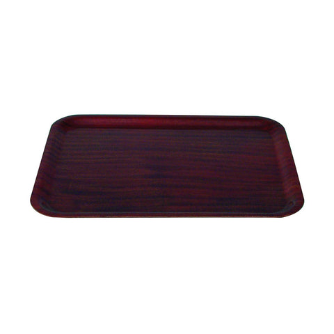 41355 Trays & Platters Trenton Rectangular Wood Tray Mahogany 550x400mm