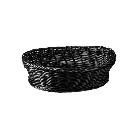 41881-BK Serving Baskets Oval Display Basket Black 240x180x70mm