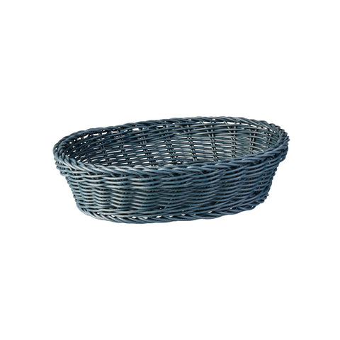 41881-GY Serving Baskets Oval Display Basket Grey 240x180x70mm