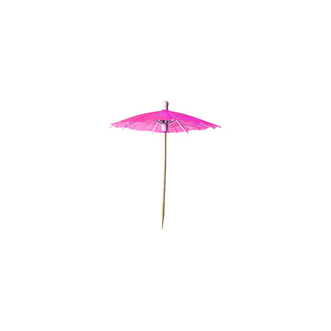 42001 Garnishes & Skewers Cocktail Parasols Bamboo 100mm