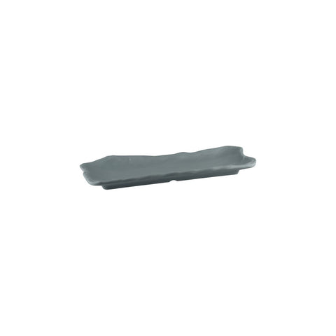 461223-ON Cheforward Endure Weathered Onyx Endure Weathered Onyx Oblong Platter 110x230mm