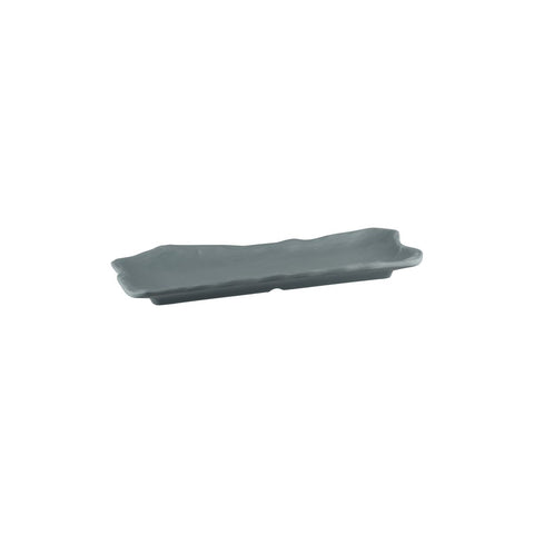 461227-ON Cheforward Endure Weathered Onyx Endure Weathered Onyx Oblong Platter 112x270mm
