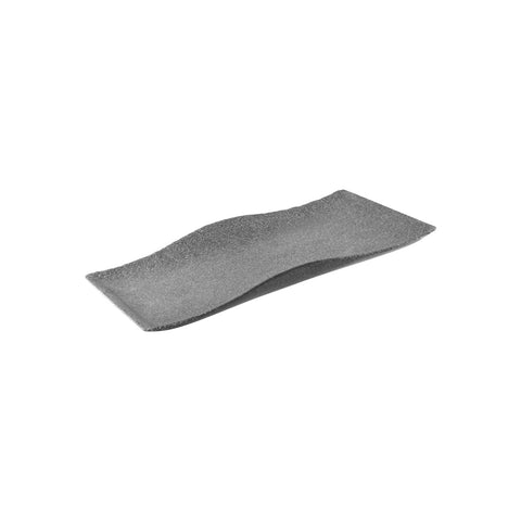 468344 Cheforward Infuse Stone Grey Infuse Stone Grey Rectangular Platter 310x440mm