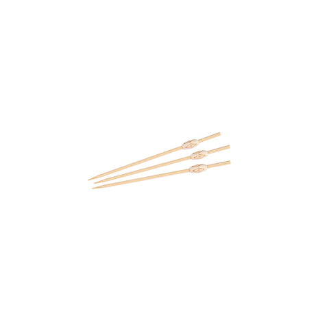 47965 Garnishes & Skewers Aztec Skewer Bamboo 120mm