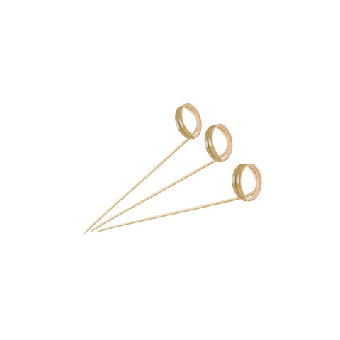 47967 Garnishes & Skewers Twist Skewer Bamboo 120mm