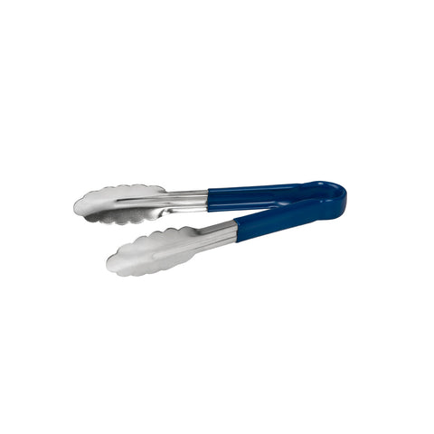48009-BL Colour Coded Tongs One Piece Tong Blue 230mm