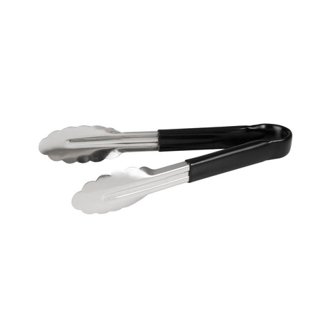 48012-BK Colour Coded Tongs One Piece Tong Black 300mm