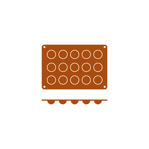 54605 Silicone Moulds Bola Mould 300x175mm / 20ml