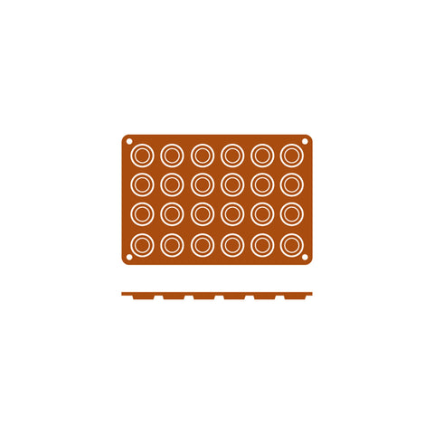 54630 Silicone Moulds Florentino Mould 300x175mm / 10ml