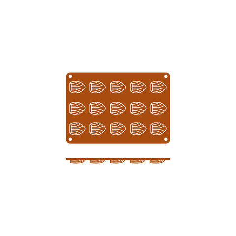 54631 Silicone Moulds Mini Madalena Mould 300x175mm / 10ml