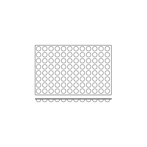 54815 Silicone Moulds Mini Half Sphere Mould 600x400mm / 11ml