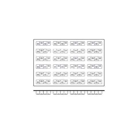 54827 Silicone Moulds Kubriqub Mould 600x400mm / 103ml