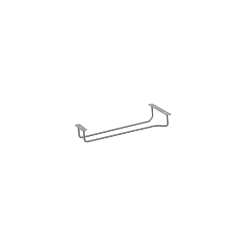 56126 Glassware Storage Glass Hanger - Single Row - Chrome 250mm