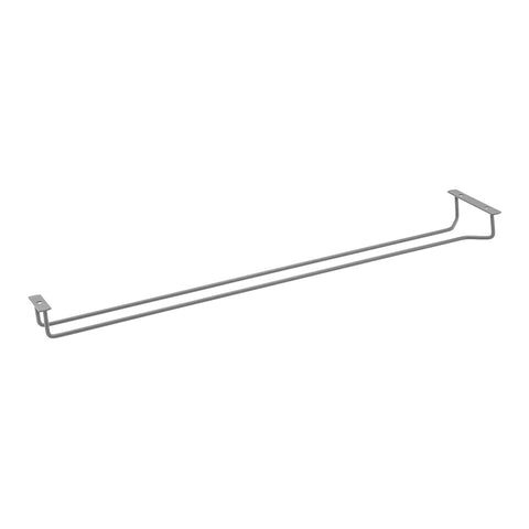 56161 Glassware Storage Glass Hanger - Single Row - Chrome 600mm