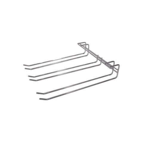 56182 Glassware Storage Glass Hanger - Triple Row - Chrome 270x220mm