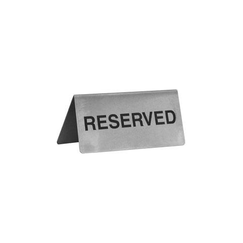 57800 Table Accessories Trenton Reserved Table Sign 100x43mm