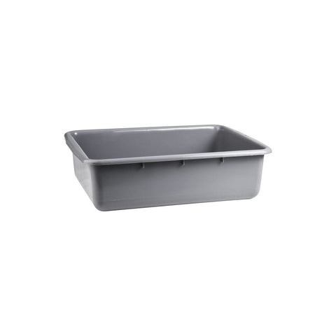 69310-GY Tote Box Base Grey 500x380x145mm CH May Catering Supplies