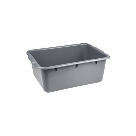 69312-GY Tote Box Base Grey 530x385x205mm CH May Catering Supplies