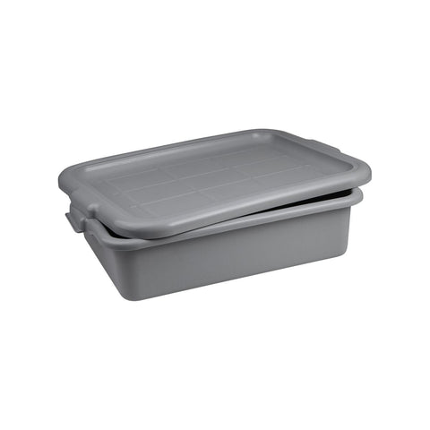 69335-GY Tote Box Base Grey 560x400x150mm CH May Catering Supplies