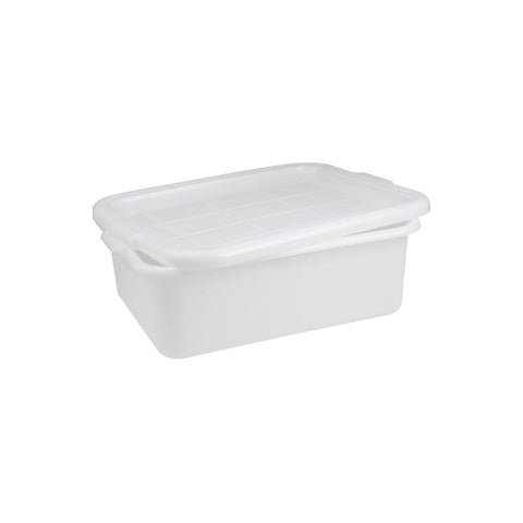 69337-W Tote Box Base White 560x400x180mm CH May Catering Supplies