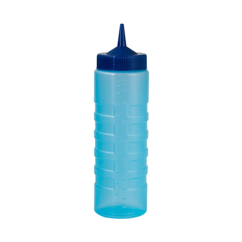 69424-BL Coloured Sauce Bottles Blue Sauce Bottle 750ml