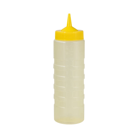 69424-Y Coloured Sauce Bottles Yellow Sauce Bottle 750ml