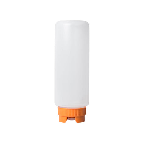 69732-O Criko Sauce Bottles Sauce Bottle w/ Orange Lid 1000ml