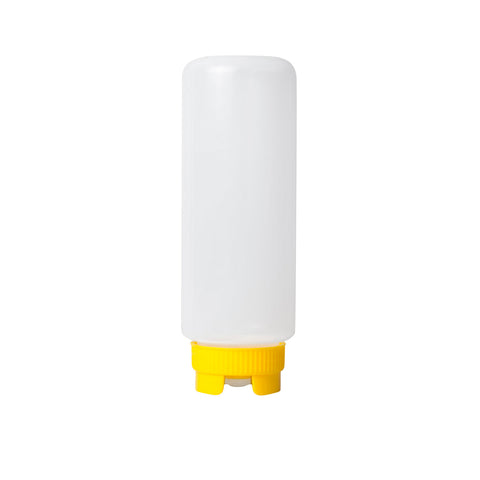 69732-Y Criko Sauce Bottles Sauce Bottle w/ Yellow Lid 1000ml