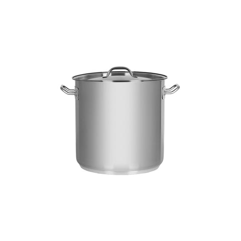 70408 Chef Inox Elite Stockpot w/ Lid 220x220mm / 8.25lt