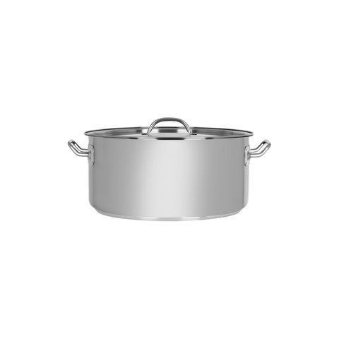 70466 Chef Inox Elite Casserole w/ Lid 320x150mm / 12lt