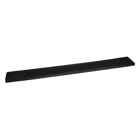 71090-BK Bar Mat / Runner Black Rubber 83x680mm