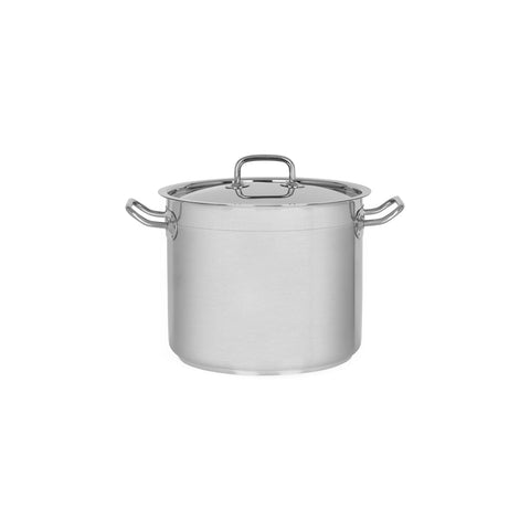 73211 Chef Inox Professional Stockpot w/ Lid 240x200mm / 9.0lt