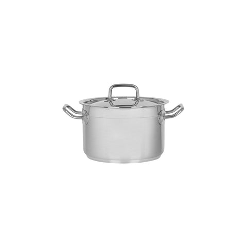 73225 Chef Inox Professional Saucepot w/ Lid 200x130mm / 4.0lt