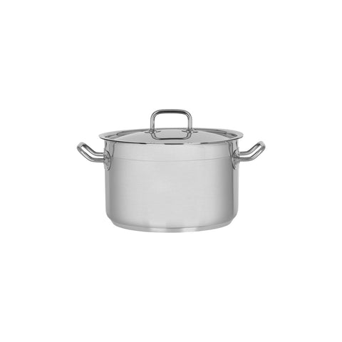 73226 Chef Inox Professional Saucepot w/ Lid 240x150mm / 6.75lt
